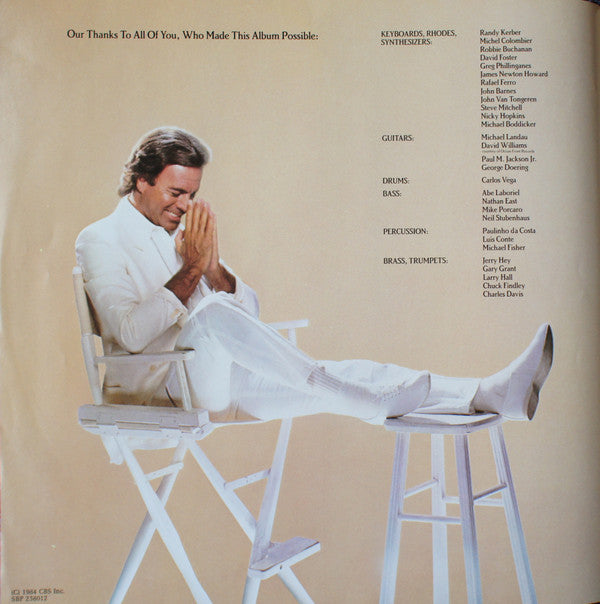 Julio Iglesias : 1100 Bel Air Place (LP, Album)