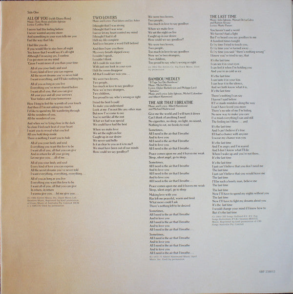 Julio Iglesias : 1100 Bel Air Place (LP, Album)