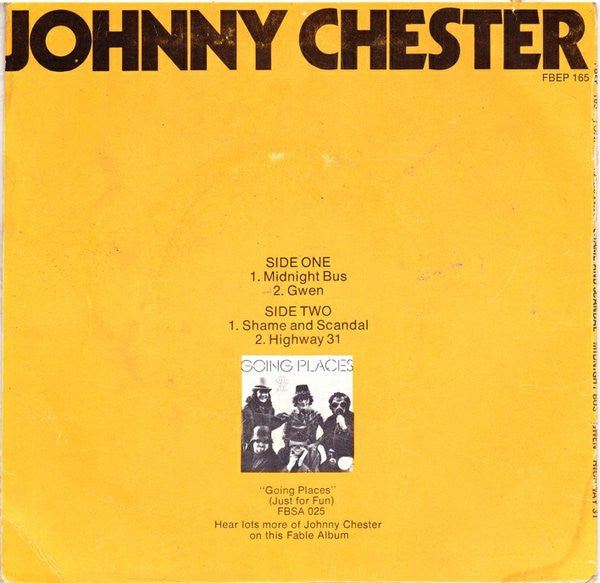 Johnny Chester : Johnny Chester (7", EP)