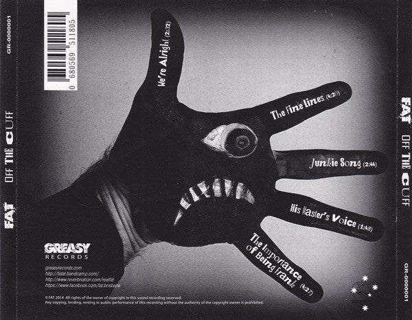 Fat (12) : Off The Cuff (CD, EP)