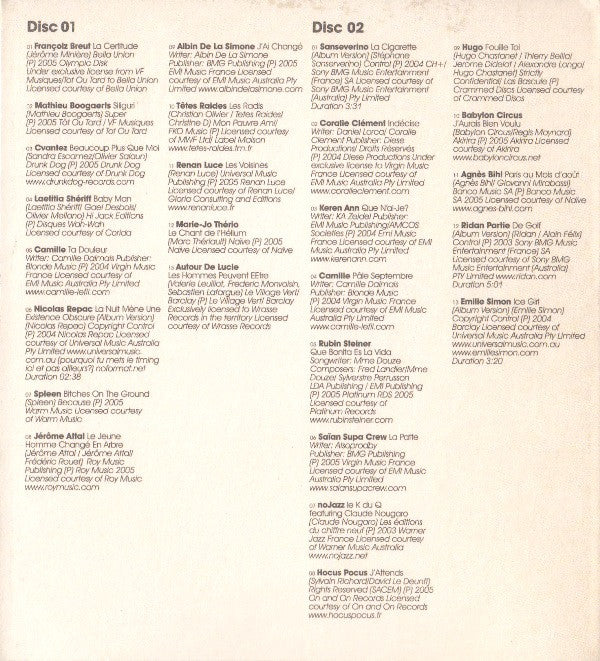 Various : So Frenchy So Chic (2xCD, Comp)
