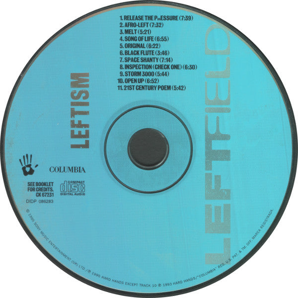 Leftfield : Leftism (CD, Album, RE)