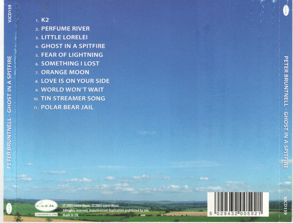 Peter Bruntnell : Ghost In A Spitfire (CD, Album)