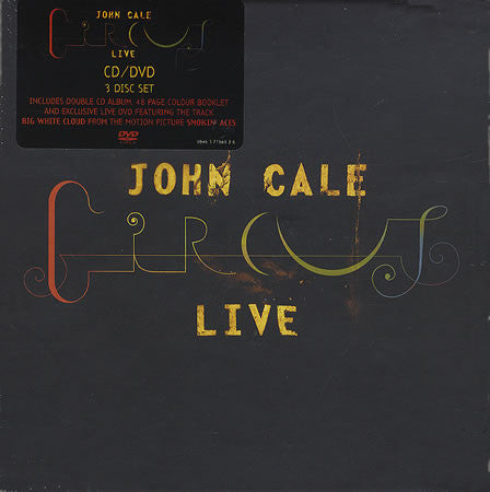 John Cale : Circus Live (2xCD, Album + DVD, PAL + Box)