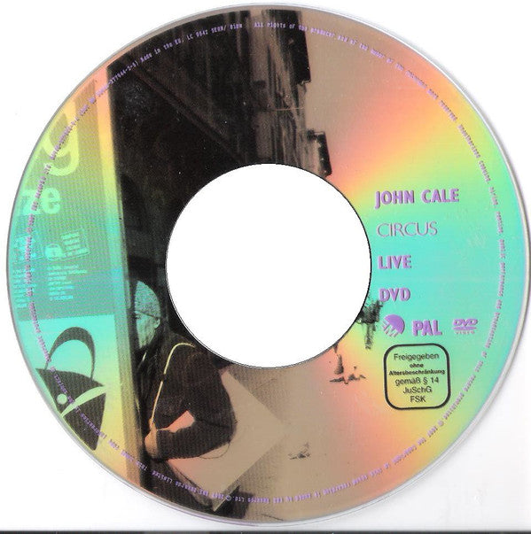 John Cale : Circus Live (2xCD, Album + DVD, PAL + Box)