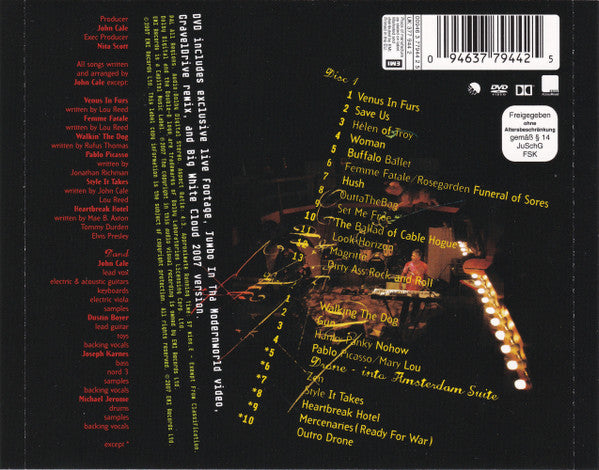 John Cale : Circus Live (2xCD, Album + DVD, PAL + Box)