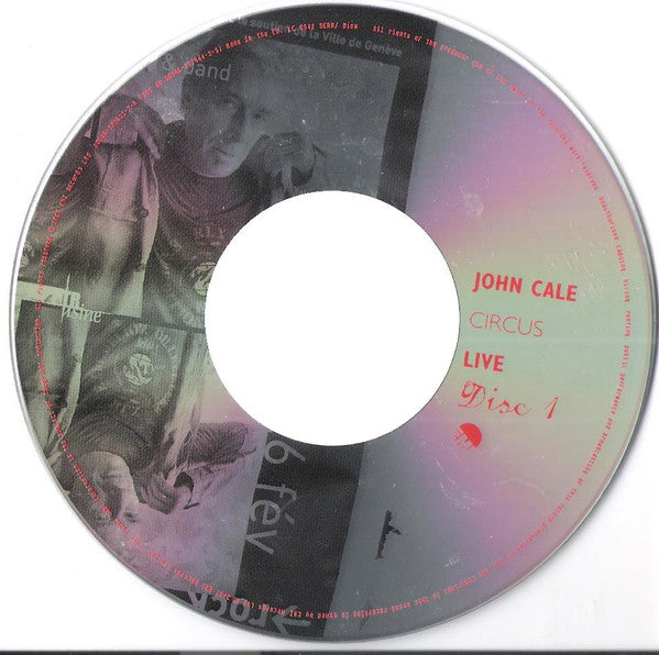 John Cale : Circus Live (2xCD, Album + DVD, PAL + Box)