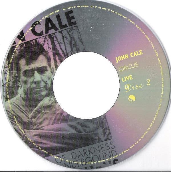John Cale : Circus Live (2xCD, Album + DVD, PAL + Box)