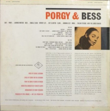 George Gershwin : Porgy & Bess (LP, Album, Mono, Club)