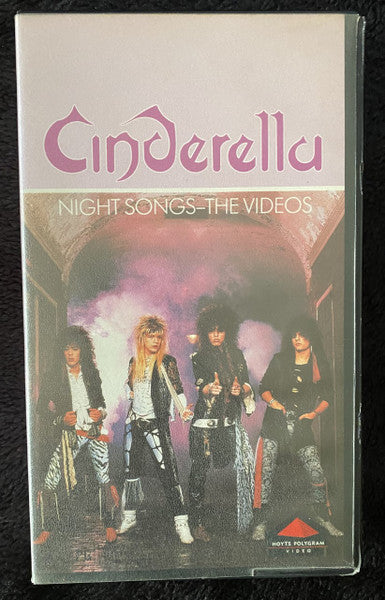 Cinderella (3) : Night Songs - The Videos (VHS, Comp, PAL)