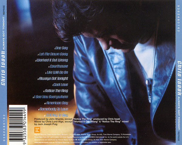 Chris Isaak : Always Got Tonight (CD, Album)