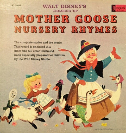 Sterling Holloway : Treasury Of Mother Goose Nursery Rhymes (LP, Album, RE)