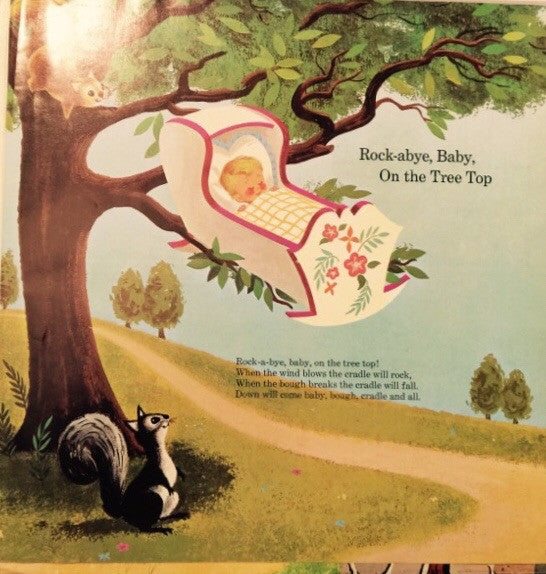 Sterling Holloway : Treasury Of Mother Goose Nursery Rhymes (LP, Album, RE)