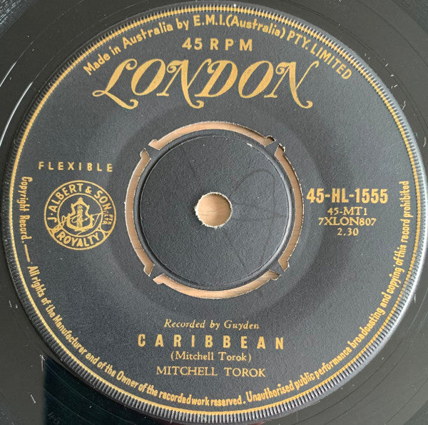 Mitchell Torok : Caribbean / Hootchy Kootchy Henry (7", Single, RE)