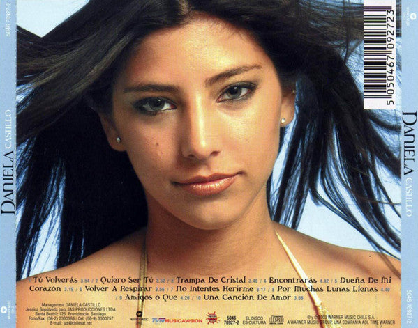 Daniela Castillo : Daniela Castillo (CD, Album)