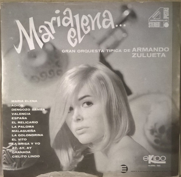 Gran Orquesta Tipica De Armando Zulueta : Maria Elena... (LP)
