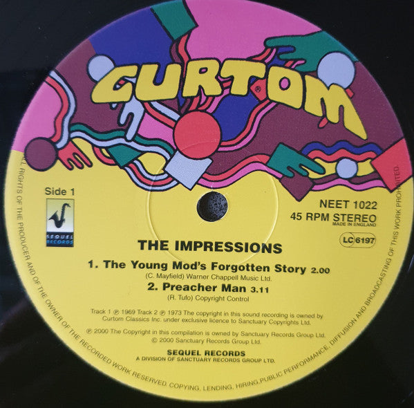 The Impressions : The Young Mod's Forgotten Story (12")