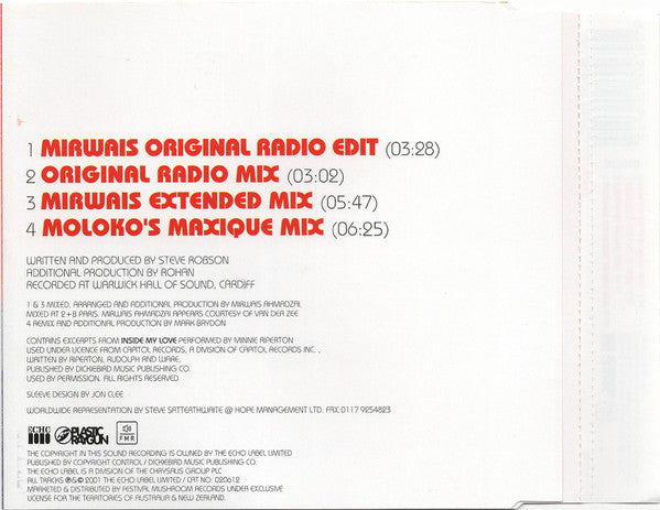 Jean Jacques Smoothie : 2 People (CD, Single)