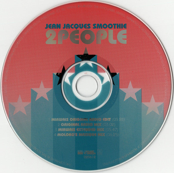 Jean Jacques Smoothie : 2 People (CD, Single)