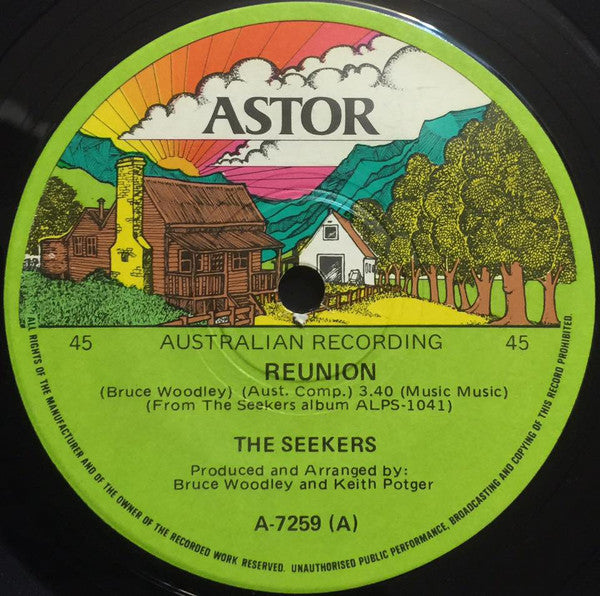 The Seekers : Reunion (7", Single)