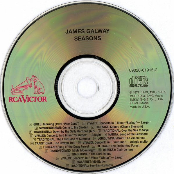James Galway : Seasons (CD, Comp, RM)