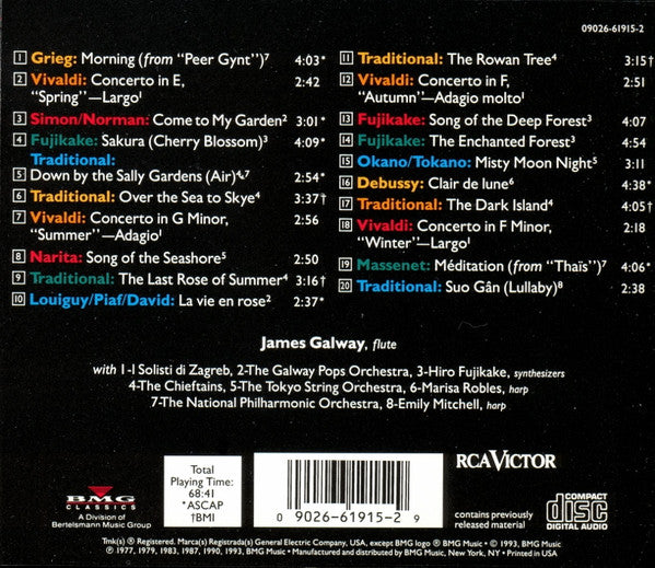 James Galway : Seasons (CD, Comp, RM)