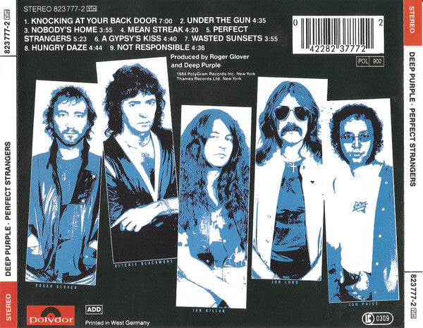 Deep Purple : Perfect Strangers (CD, Album, RE, PMD)
