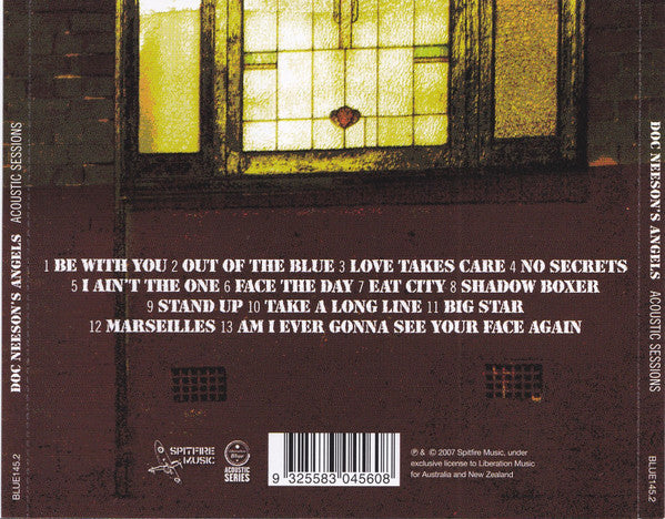 Doc Neeson's Angels* : Acoustic Sessions (CD, Album)
