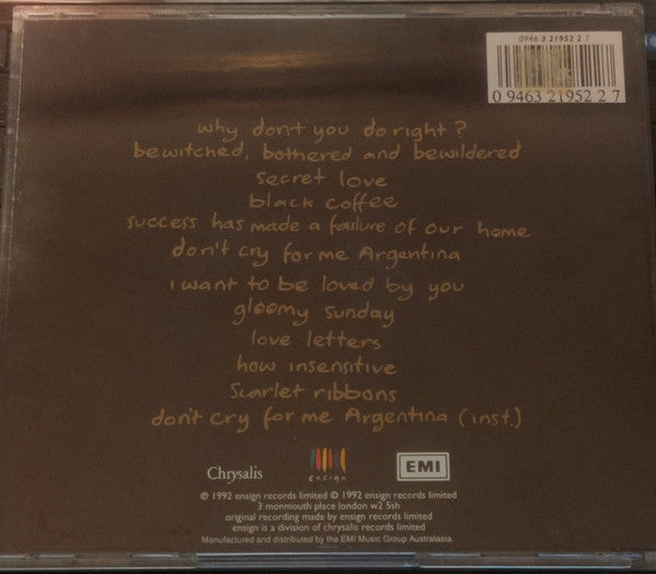 Sinéad O'Connor : Am I Not Your Girl? (CD, Album)