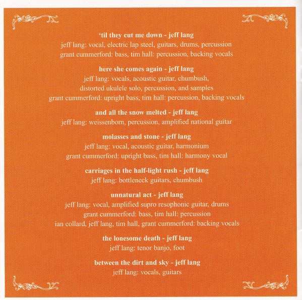 Jeff Lang : You Have To Dig Deep To Bury Daddy (2xCD, Album, Bon)