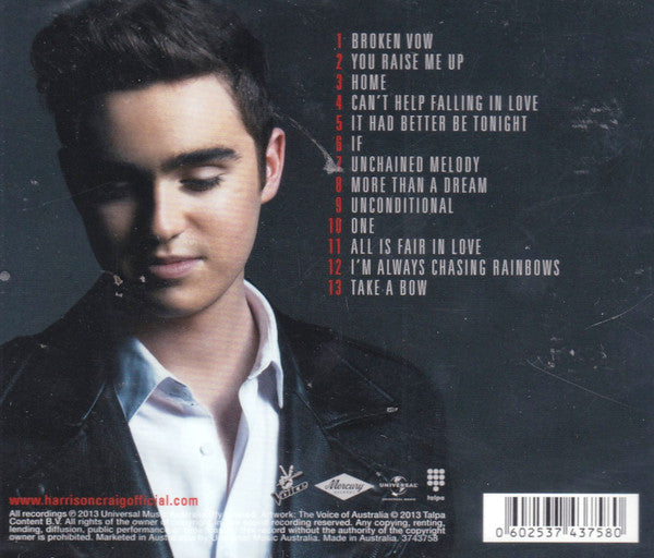 Harrison Craig : More Than A Dream (CD, Album)