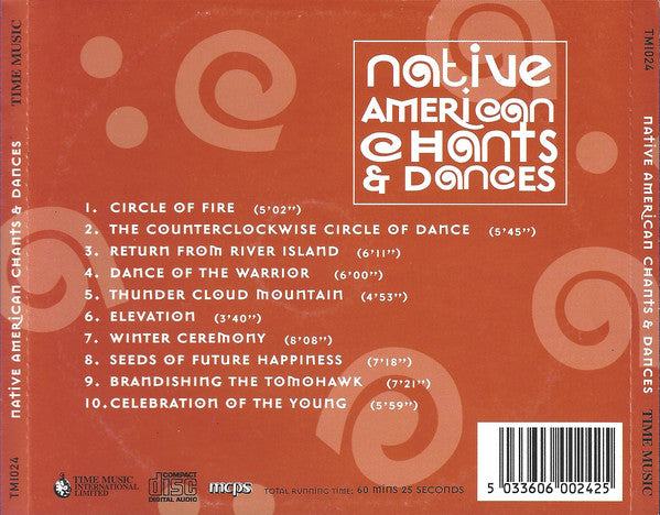 Unknown Artist : Native American Chants & Dances (CD, Album)