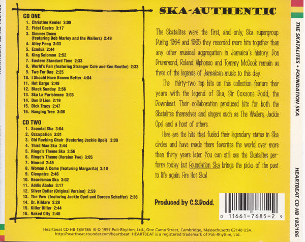The Ska-Talites* : Foundation Ska (2xCD, Comp, MP)