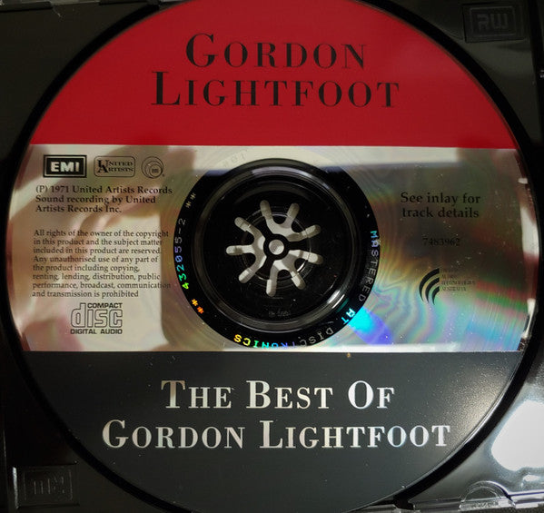 Gordon Lightfoot : The Best Of Gordon Lightfoot (CD, Comp)