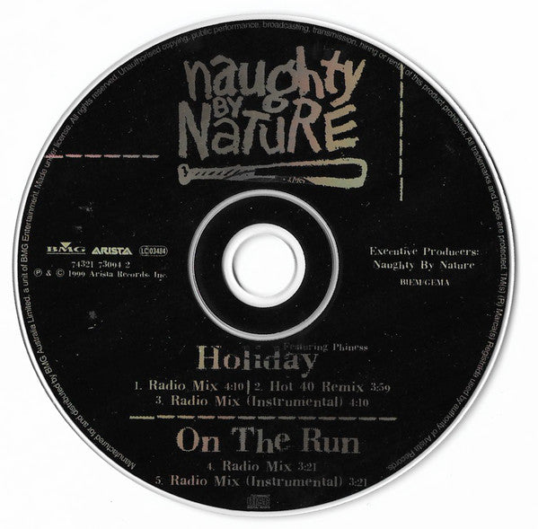 Naughty By Nature : Holiday (CD, Single)