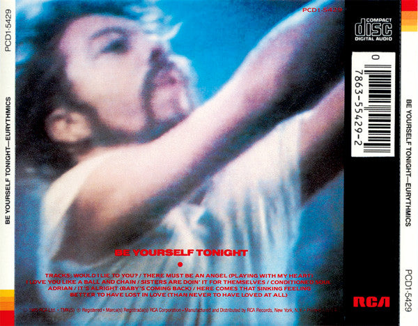 Eurythmics : Be Yourself Tonight (CD, Album)