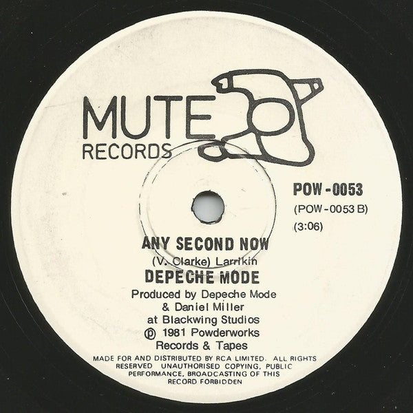 Depeche Mode : Just Can't Get Enough (7", Single, Lar)
