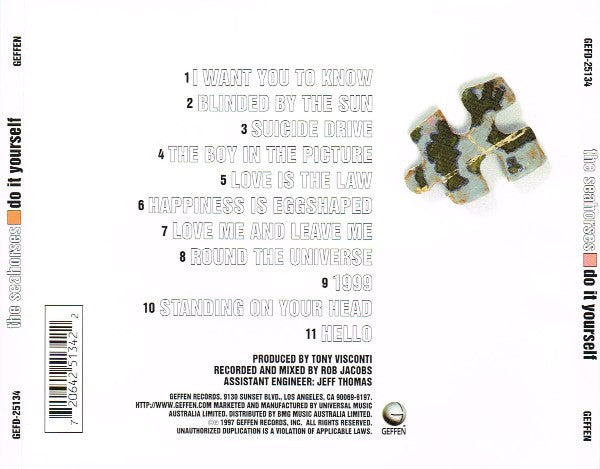 The Seahorses : Do It Yourself (CD, Album)
