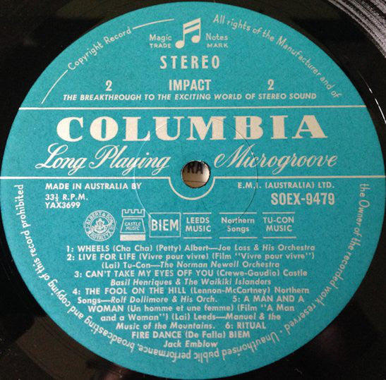 Various : Impact (LP, Comp)