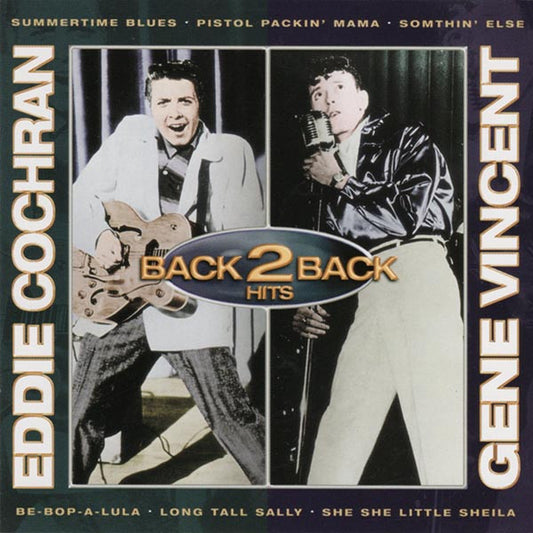Eddie Cochran & Gene Vincent : Back 2 Back Hits (CD, Comp)