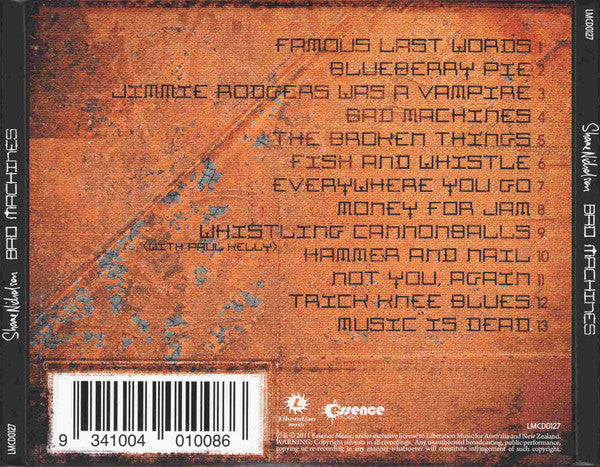 Shane Nicholson : Bad Machines (CD, Album)