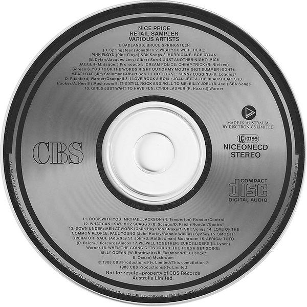 Various : Breaking The Price Barrier (Special Limited Edition Sampler) (CD, Comp, Ltd, Promo, Smplr)