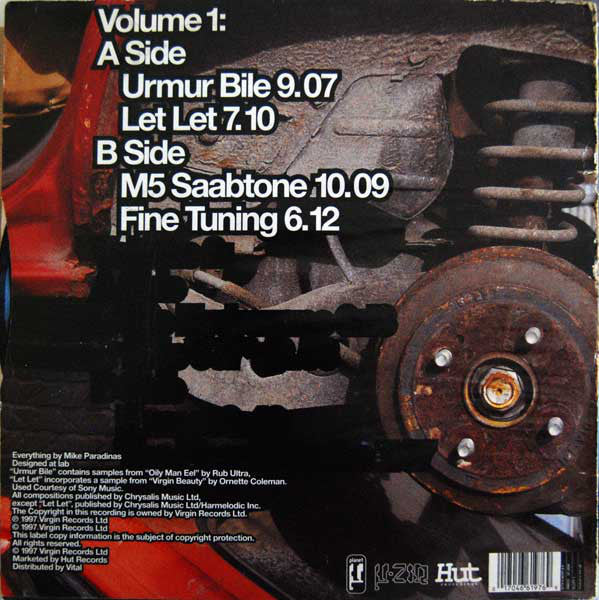 µ-Ziq : Urmur Bile Trax Volume 1 (12")