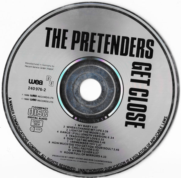 The Pretenders : Get Close (CD, Album)