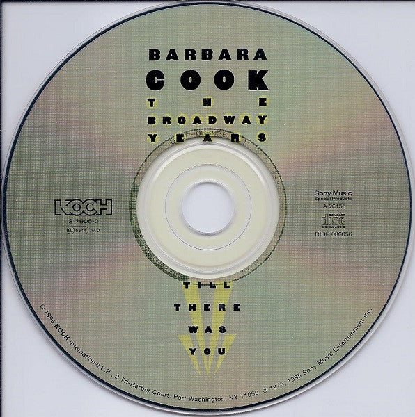 Barbara Cook : The Broadway Years: Till There Was You (CD, Comp)