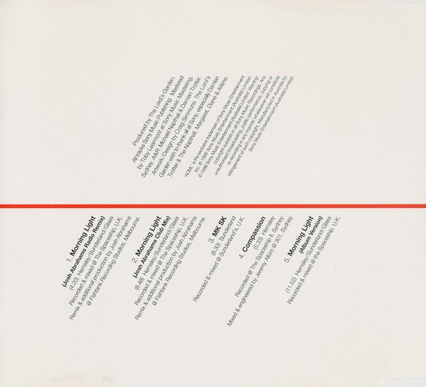 The Lord's Garden : Morning Light (CD, EP)