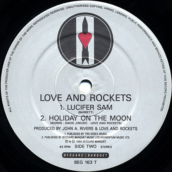 Love And Rockets : Kundalini Express (12", Single)