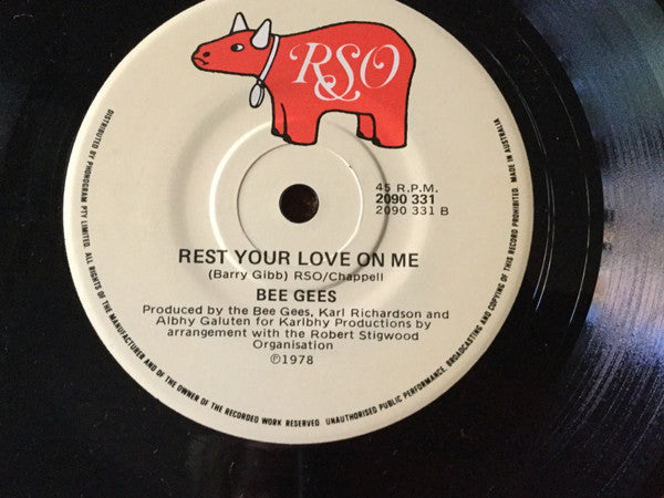 Bee Gees : Too Much Heaven / Rest Your Love On Me (7", Single)