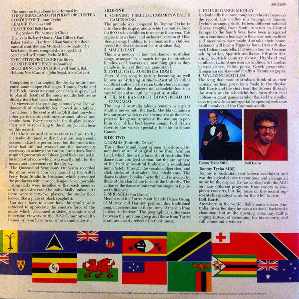 Various : Music From The XIIth Commonwealth Games Brisbane 1982 (LP, Album)