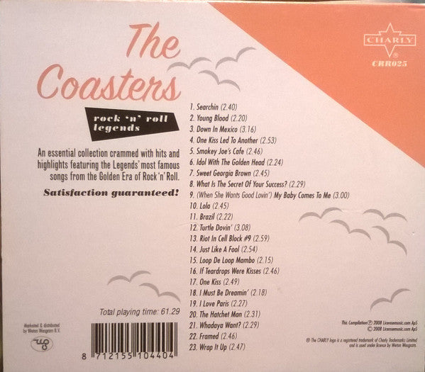 The Coasters : Rock 'N' Roll Legends (CD, Comp)